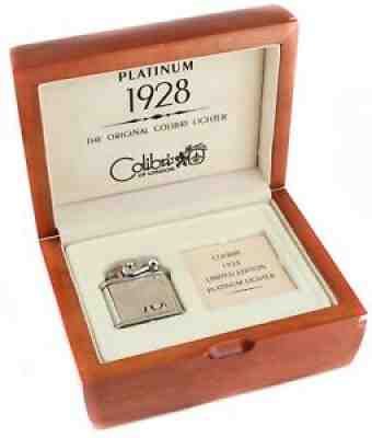 Colibri 1928 Limited Edition Platinum Lighter #0459/2000