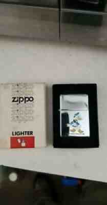 1977 Donald Duck Zippo - NIB Walt Disney - Unfired in Box - HPC