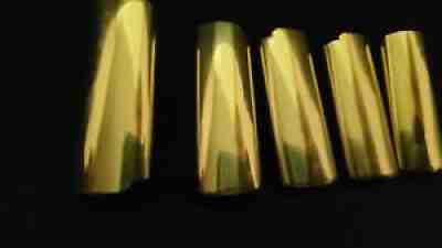 50x NEW 40 yr old Vintage Brass Lighter Cases w/minor blemishes