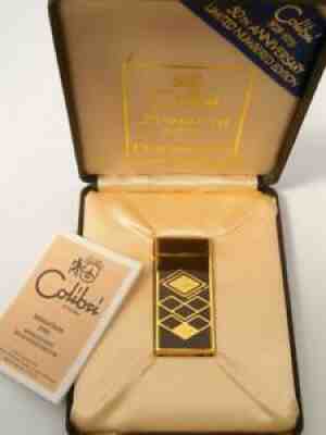 Vintage Colibri 50th Anniversary Sensatron Solid State Lighter Unused #96 of 500