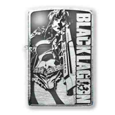 Zippo Lighter Black Lagoon REVY Ver.2 Type A Silver Japanese Anime