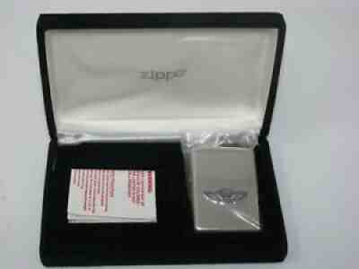 2002 Sterling Silver Zippo Lighter Harley Davidson Motorcycles 100th Anniversary