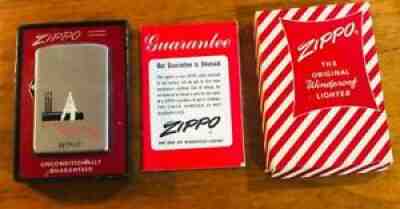 1953 Zippo Lighter w/Box - Ryan Industries Inc. Detroit Michigan