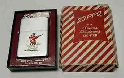 Vintage Zippo 1937-1950 Hunter Lighter | RARE 2032695 Insert | UNUSED | RARE |