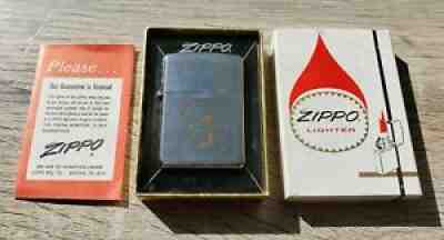 1967 ZIPPO Lighter Force Intelligence Naval Forces Vietnam w/Original Box!!!