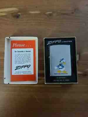 Vintage Zippo Walt Disney Co. Donald Duck 1973