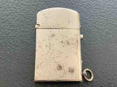 Antique Vintage DUBSKY RECORD Push Button Automatic Lighter