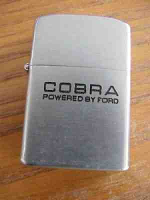 Vintage Ford Cobra Advertising Unused Wellington Cigarette Lighter