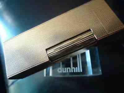 Dunhill Rollagas Lighter - Solid 18k Gold Outer - Cased - Serviced