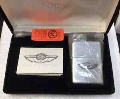 VINTAGE HARLEY DAVIDSON 100th ANNIVERSARY STERLING SILVER ZIPPO LIGHTER 787/2003