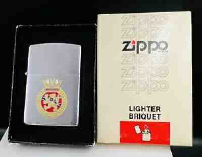 Zippo Lighter - HMCS Mackenzie - Canada - Niagara Falls - Never Used In Box