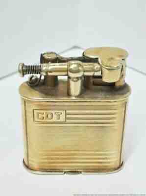 Monster 14K Solid Yellow Gold Dunhill Antique Cigarette Lighter To Fix 55.6g