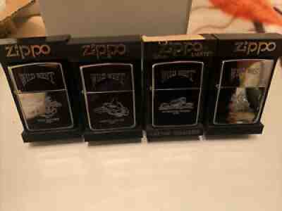 Assortment Bundle of Vintage Zippo Lighters Very RARE