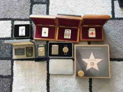 Zippo lighters Hollywood leading light Harley Davidson Barrett Smythe NOS