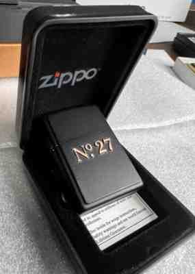 Zippo Lighter Marlboro Blend No. 27 Mint In Box 2002