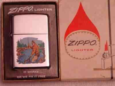 Town & Country Sport Series Bass Fishing Prototype / Test Sample 1977 Zippo NOS