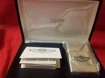 ZIPPO HARLEY DAVIDSON 100th ANNIVERSARY STERLING SILVER LIGHTER #133/2003 RARE