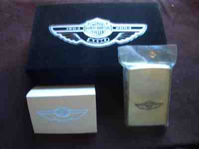 HARLEY DAVIDSON 100 TH ANNIVERSARY ~ STERLING SILVER ZIPPO LIGHTER ~ 1167/2003