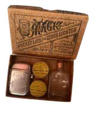 Koopman Magic Pocket Lamp 1800s Lighter, Complete And Working!