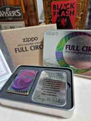 Rare And Collectible Vintage Lighters : Lighter Zippo Full Circle