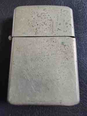 Vintage WW11 3 Barrel Zippo Lighter Cigarette 16 Hole Insert Pat. 2032695