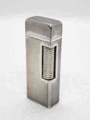 DUNHILL Rollagas STERLING SILVER Lighter England Gift from Duke of Wellington