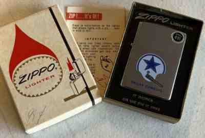 Nice! Vintage 1970s Dallas Cowboys Zippo Lighter NFL Football Single Bar Helmet