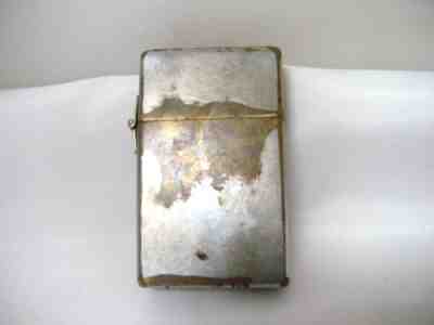 Original 1932 TALL Zippo Lighter Outside Hinge TALL insert WOW!!! so rare