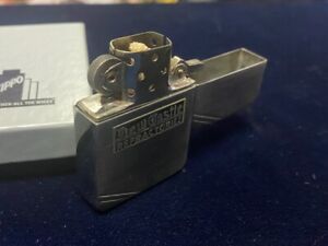 RARE Vintage 1938 zippo 4BLL Hinge Original 14Hole Insert NewCastle metallique