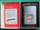 unused Vintage Camel GT Challenge Smoking Racing Zippo Lighter  Camel Cigarettes