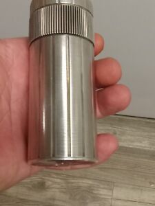 st dupont table lighter silver rare