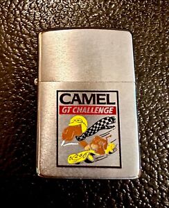 Vintage Zippo CAMEL GT CHALLENGE 1972...Great graphics