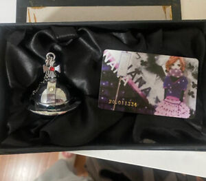 Vivienne Westwood Orb Lighter Necklace From Anime NANA In Silver With Card