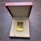 S.T. DUPONT LIGNE 2 BRIQUET GOLD LIGHTER LAQUE DE CHINE 016782 DLCO16782 NIB