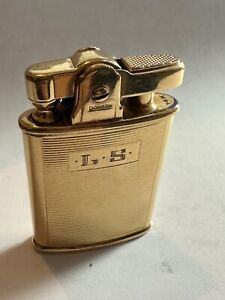 VINTAGE - SOLID 14K YELLOW GOLD RONSON BANKERS  LIGHTER - COLLECTIBLE