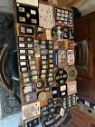 Vintage Zippo Lighter Lot - 73 Lighters Also Sunglasses Book Leather Holder