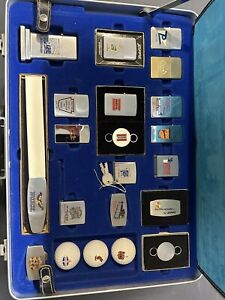 Vintage Zippo Salesman Case- One Of A Kind Complete Set Of Unused Samples!