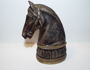 Vintage ITALIAN ART .800 Silver HORSE HEAD LIGHTER Milan 1950's MARIO SACCONI