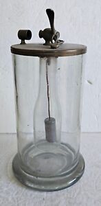 Early 1800's Dobereiner's Lamp Tinderbox Original Gas Lighter invention .