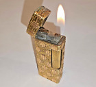 Vintage 18k 750 Weave Yellow & Rose Gold Custom Dunhill Pat. Rollagas Lighter