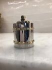 GUCCI 1970s CLASSIC RARE TABLE LIGHTER WITH GOLD-PLATED ROPE DESIGN GUCCI SIGNED