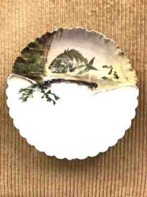 1879 Rutherford Hayes 'Sheepshead' Presidential Plate Theodore Haviland Limoges