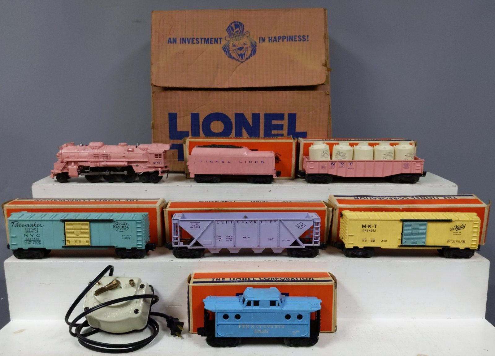 Lionel 1587S Vintage O Girls' Train Set/Box