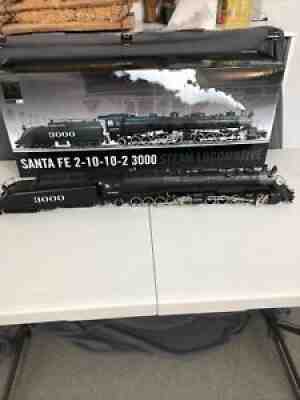 Lionel Vision Line Santa Fe steam locomotive train 2-10-10-2