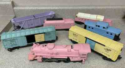 Lionel 1587S Vintage O ORIGINAL Girls' Train Set w/Out Transformer - RARE EX