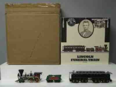 Lionel 6-11183 Lincoln Funeral Train O Gauge Steam Train Set EX/Box