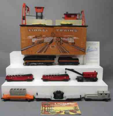 Vintage Postwar Lionel 2525WS Super O Six Car Work Train Set [1958] EX/Box