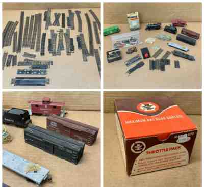 HUGE LOT of Trains Tracks MRC Throttle Pack People Lionel Atlas Mantua *PARTS*ð???