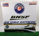 LIONEL LEGACY BNSF ICE COLD EXPRESS O-GAUGE TRAIN SET AC6000 MECHANICAL REEFER