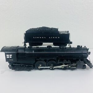 Lionel Trains 773-10 Hudson Steam Locomotive Engine 2426W Tender Car Postwar VTG